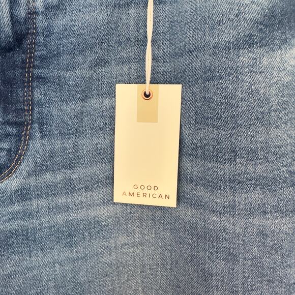 NWT Good American Good Classic Boot High Rise Denim Jeans Size 16 Indigo 412 - Picture 4 of 14